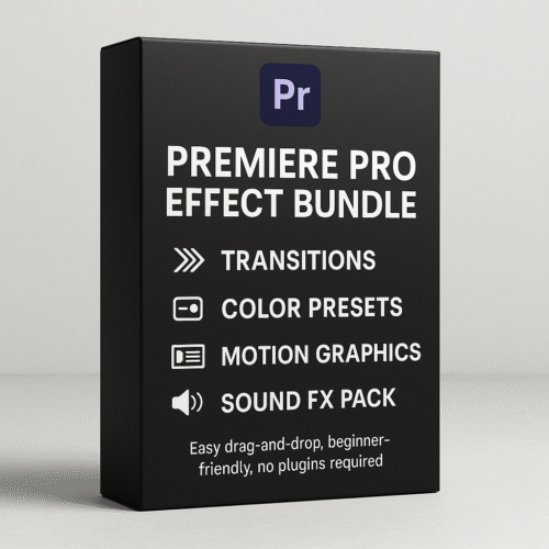Premiere Pro Effect Bundle – Elevate Your Edits Instantly